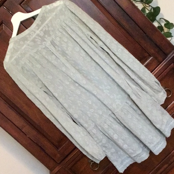 Free People boho embroidered dress Sz XS - Picture 2 of 5